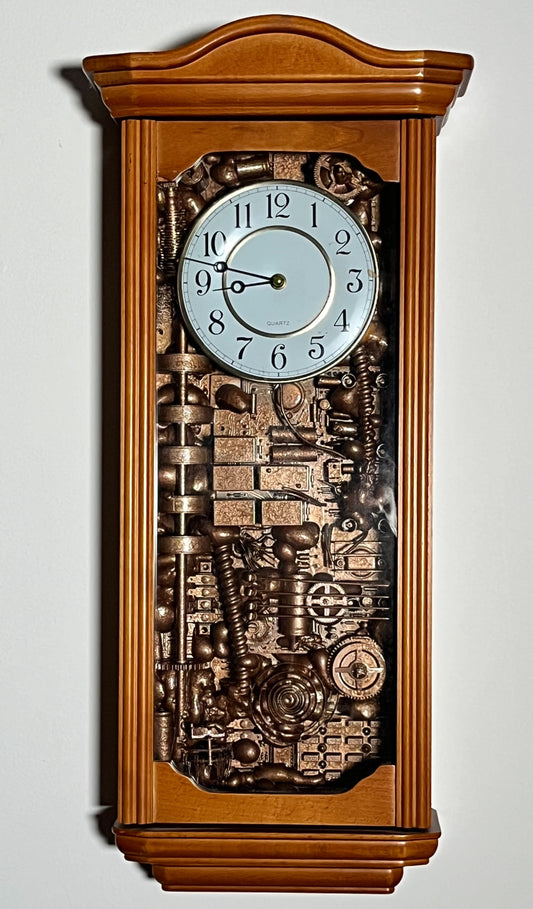 Reclaimed Clock